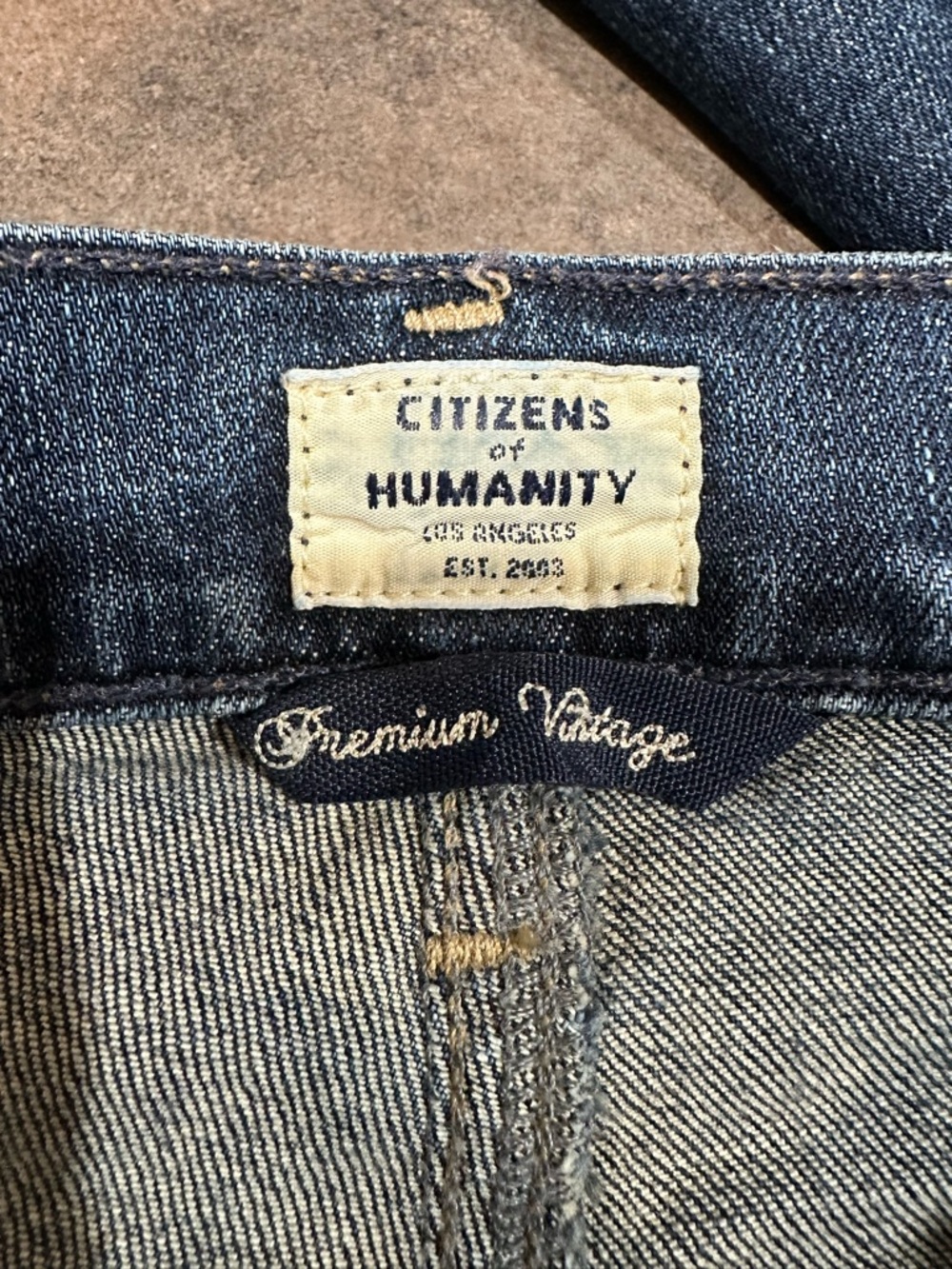 Citizens of Humanity x Anthropologie Fleetwood High Rise Flare Jeans sz 28 - Picture 6 of 11
